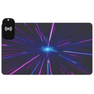 LED Gaming Mouse Pad, Wireless Charging